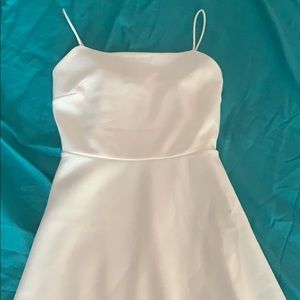 White Sleeveless Mini Dress *NWT*